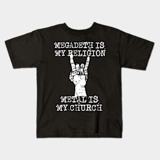 mega is my religion Kids T-Shirt